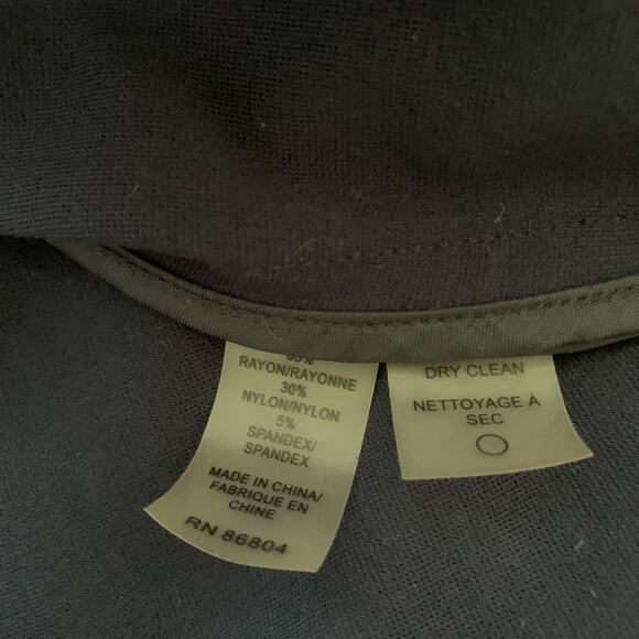 Ava & Aiden Navy Blue Sleeveless Sheath Dress Size 8 - Picture 6 of 9